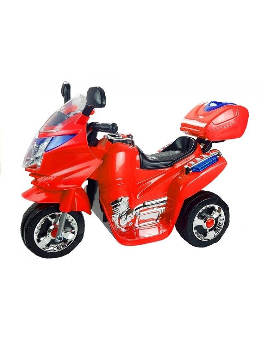 Otroški motor na akumulator rdeč